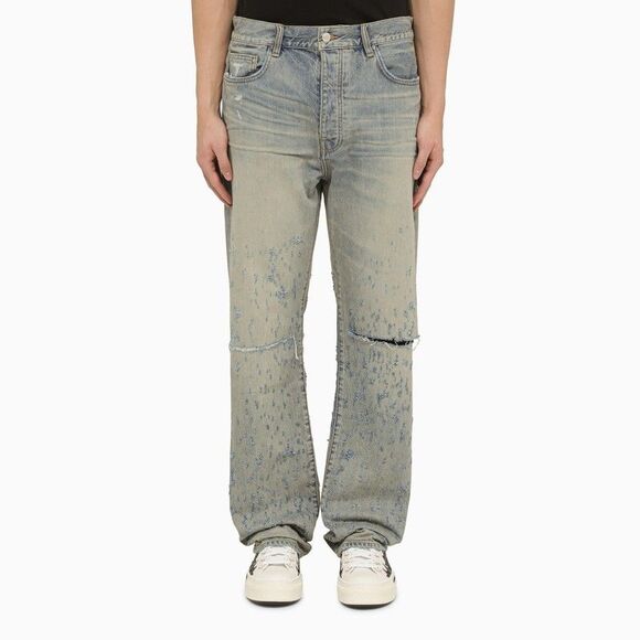 AMIRI | Jeans | Amiri Antique Indigo Jeans With Rips Men | Poshmark